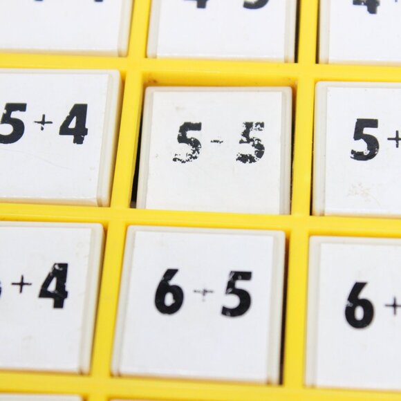 Lakeshore Addition Machine Math Educational Tool Push Button Home School - Picture 5 of 7